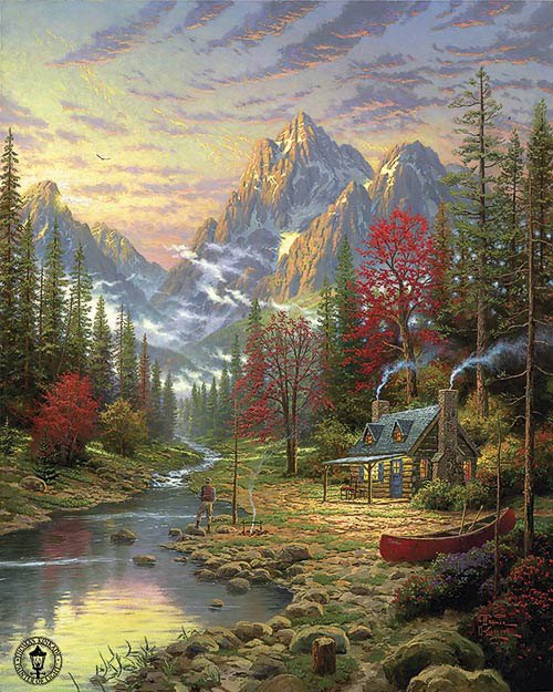 Thomas Kinkade The Good Life